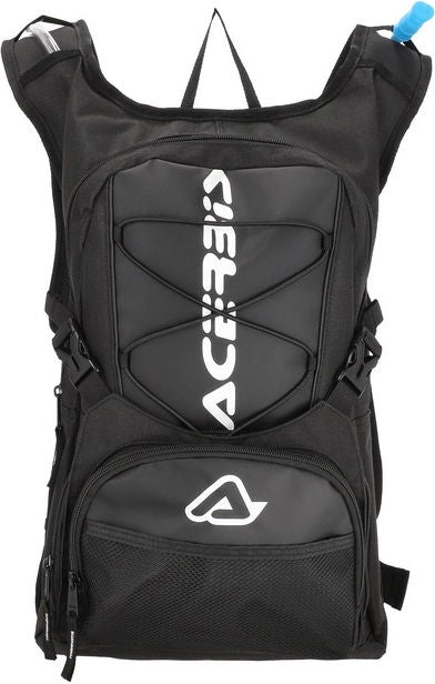 BACKPACK H2O LOGO, BLACK/WHITE