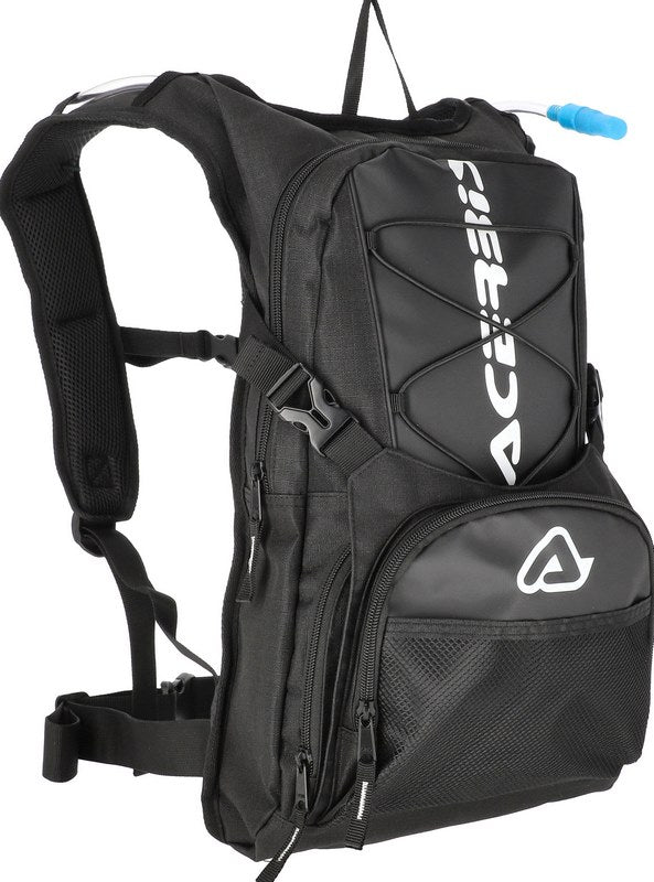 BACKPACK H2O LOGO, BLACK/WHITE