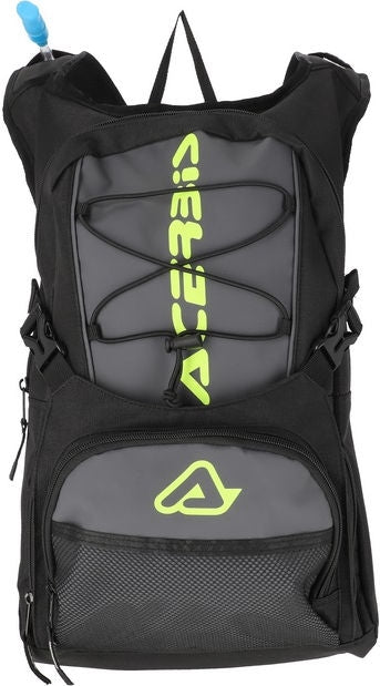 BACKPACK H2O LOGO, BLACK/GREY