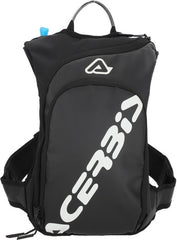 SATHER LOGO BACKPACK, BLACK/WHITE