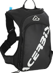 SATHER LOGO BACKPACK, BLACK/WHITE