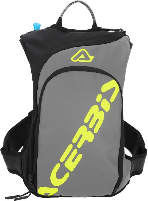SATHER LOGO BACKPACK, BLACK/GREY