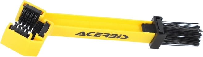 BRUSCIA CHAIN BRUSH, BLACK/YELLOW