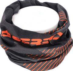 NECKWARMER REG, ORANGE/GREY