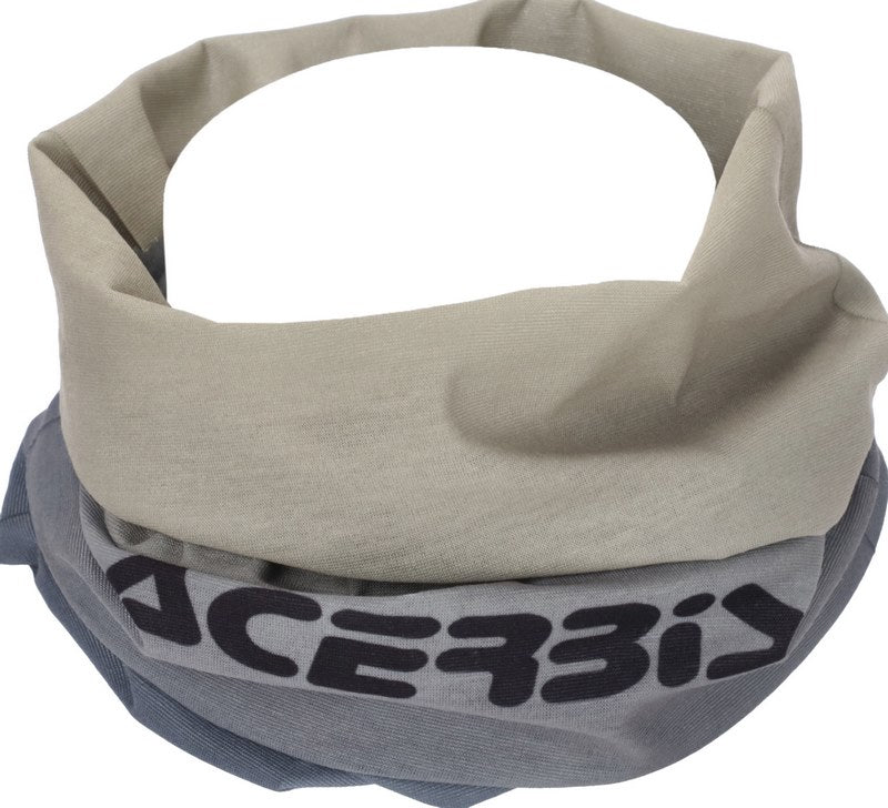 NECKWARMER REG, GREY/BROWN