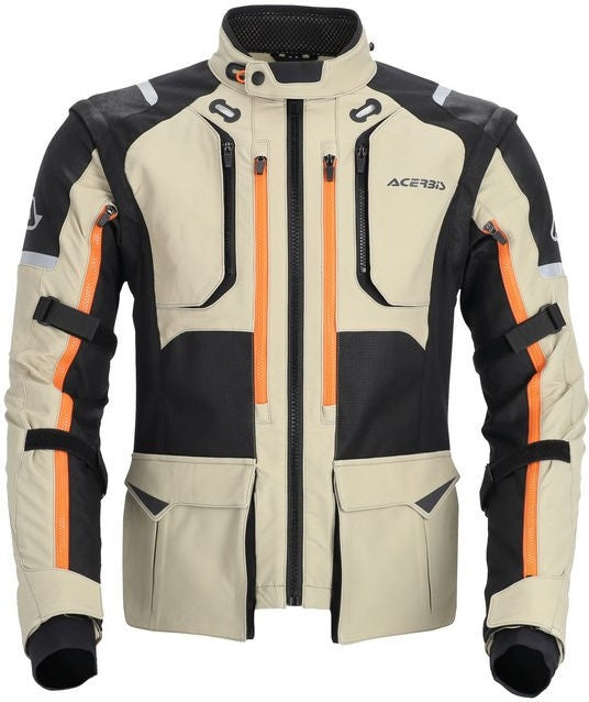 JACKET RALLY PRO, BEIGE/BLACK, Size XXXL