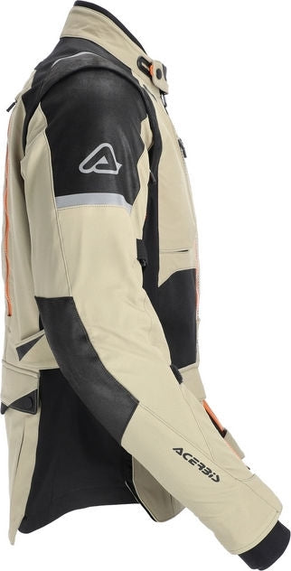 JACKET RALLY PRO, BEIGE/BLACK, Size XL
