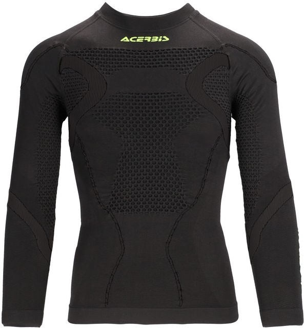 X-BODY WINTER 2.0 TECHNICAL UNDERWEAR JERSEY, BLACK/YELLOW