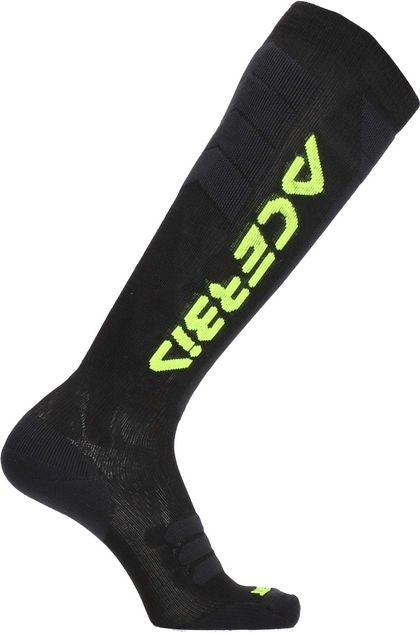 SOCKS MX WINTER, BLACK/YELLOW