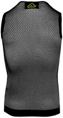 JERSEY SLEEVESLESS X-MESH, BLACK/YELLOW