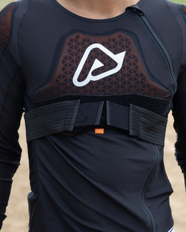 BODY ARMOUR FLUX AIR D3O®, BLACK