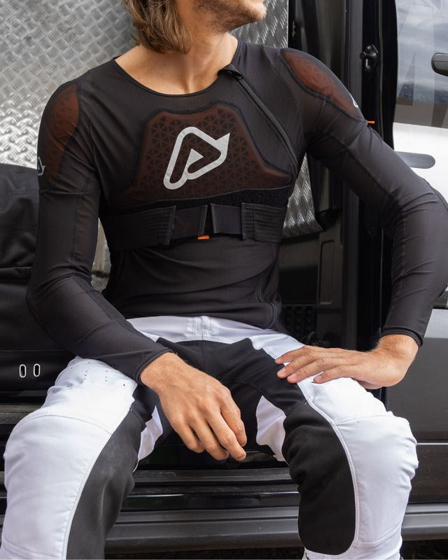 BODY ARMOUR FLUX AIR D3O®, BLACK