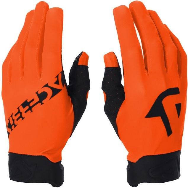 GLOVES MX LINEAR 2.0 KID, ORANGE/BLACK