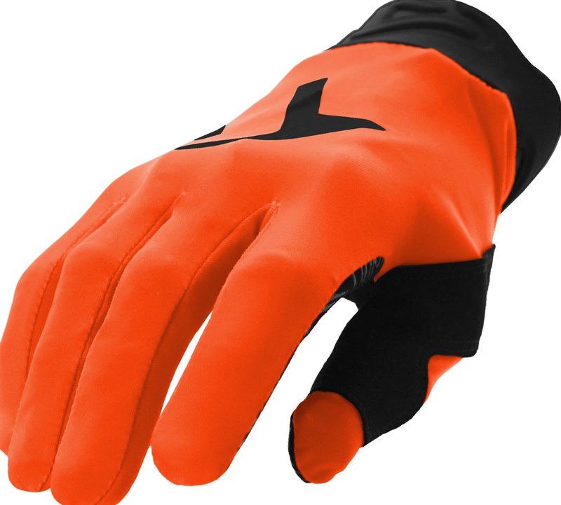 GLOVES MX LINEAR 2.0 KID, ORANGE/BLACK