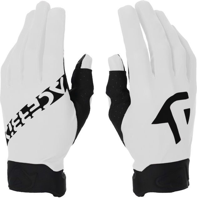 GLOVES MX LINEAR 2.0 KID, WHITE/BLACK
