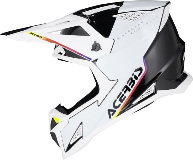 T711 HELMET, WHITE/BLACK