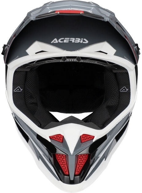 T711 HELMET, GREY/BLACK