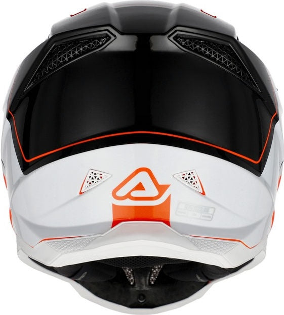 T711 HELMET, ORANGE FLOU/BLACK