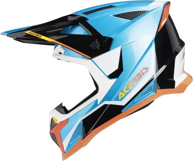 T711 HELMET, LIGHT BLUE/WHITE