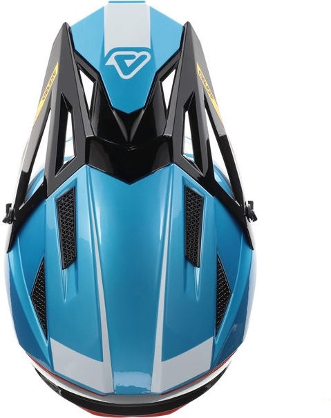 T711 HELMET, LIGHT BLUE/WHITE