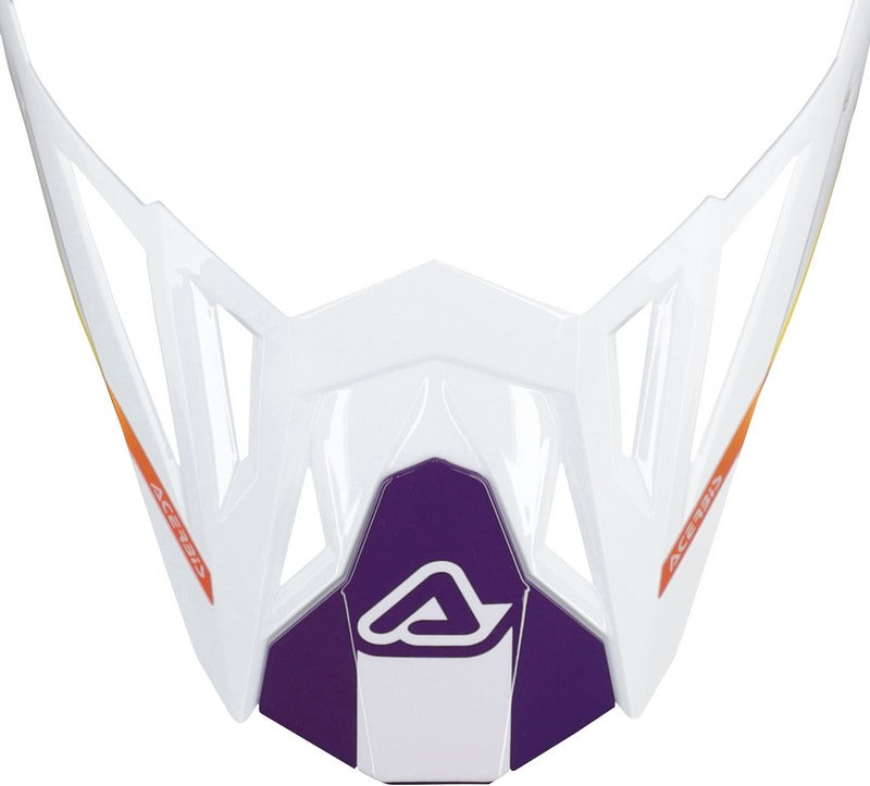 VISOR T711, WHITE/PURPLE