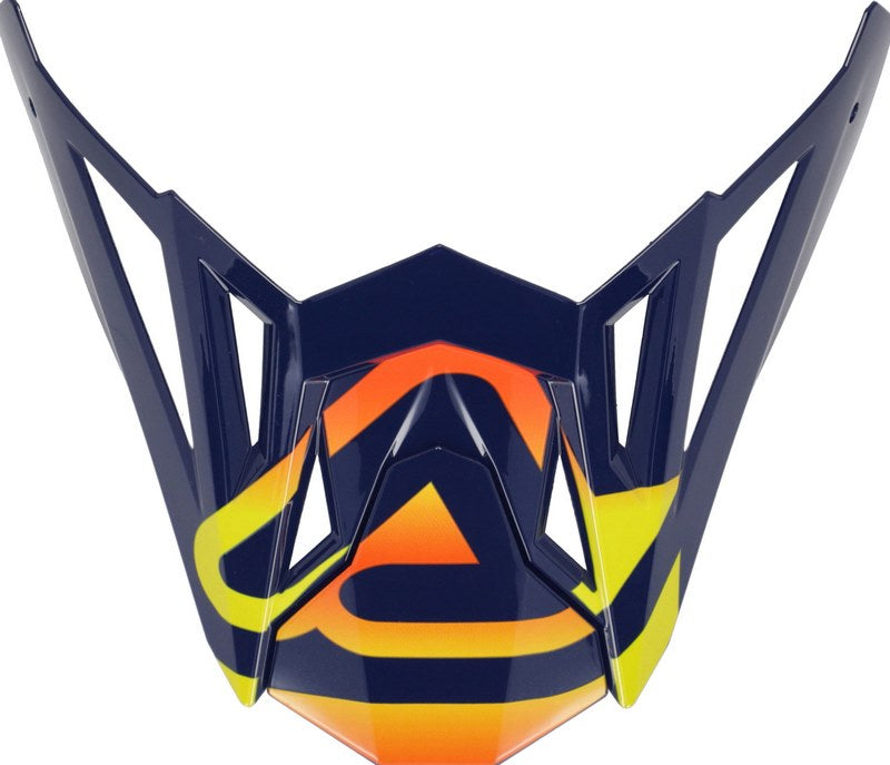 VISOR T711, BLUE/ORANGE