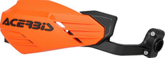 MOTO-X HANDGUARDS, ORANGE/BLACK