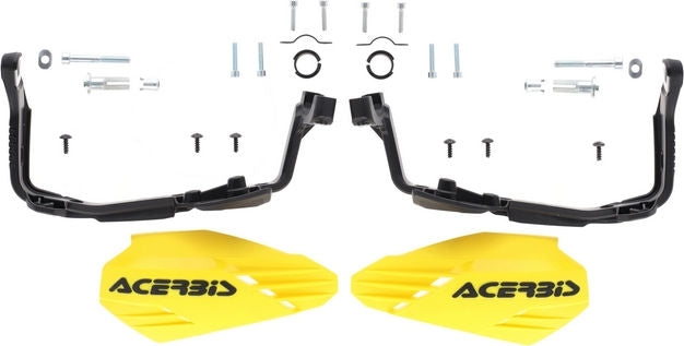 MOTO-X HANDGUARDS, YELLOW/BLACK