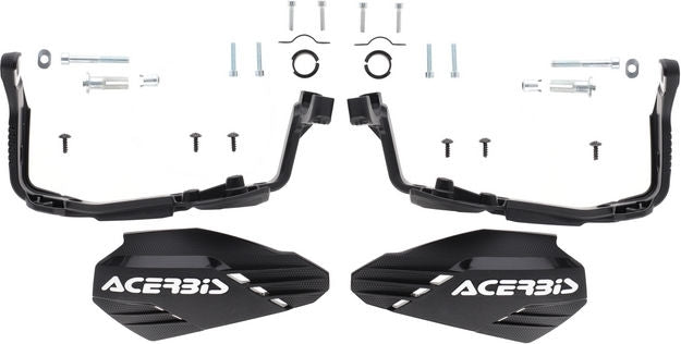 MOTO-X HANDGUARDS, BLACK/WHITE