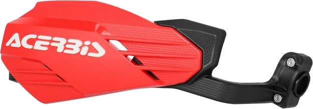 MOTO-X HANDGUARDS, RED/WHITE