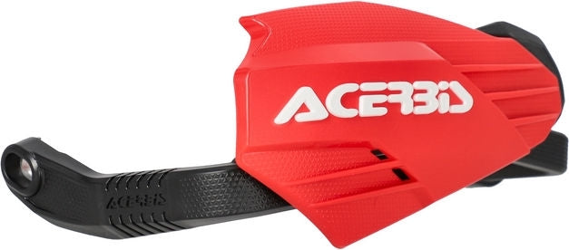 MOTO-X HANDGUARDS, RED/WHITE