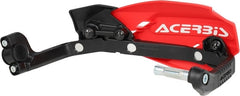 MOTO-X HANDGUARDS, RED/WHITE