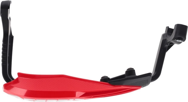 MOTO-X HANDGUARDS, RED/WHITE