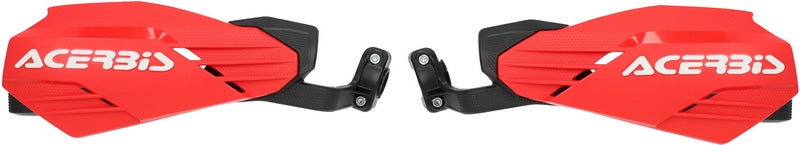 MOTO-X HANDGUARDS, RED/WHITE