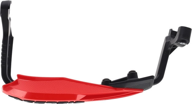 MOTO-X HANDGUARDS, RED/BLACK