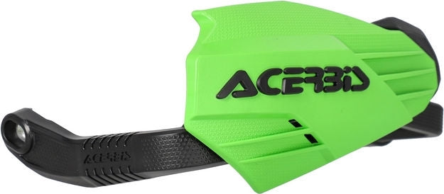 MOTO-X HANDGUARDS, GREEN/BLACK