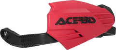 MOTO-X HANDGUARDS, RED/BLACK