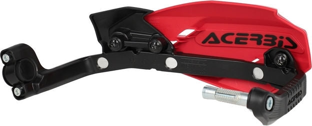 MOTO-X HANDGUARDS, RED/BLACK