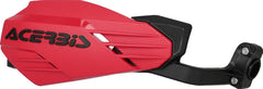 MOTO-X HANDGUARDS, RED/BLACK