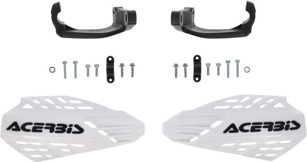 HANDGUARDS LINEAR VENTED, WHITE/BLACK