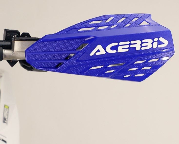 HANDGUARDS LINEAR VENTED, BLUE/WHITE