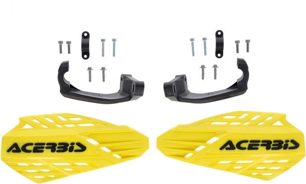HANDGUARDS LINEAR VENTED, YELLOW/BLACK