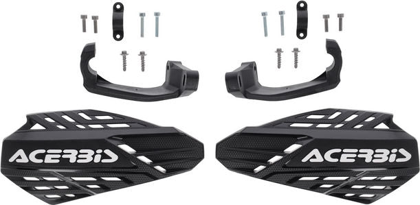 HANDGUARDS LINEAR VENTED, BLACK/WHITE