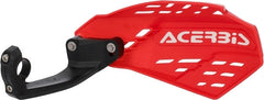 HANDGUARDS LINEAR VENTED, RED/WHITE