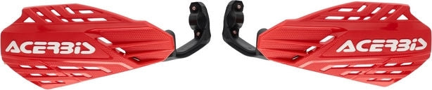 HANDGUARDS LINEAR VENTED, RED/WHITE