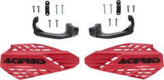 HANDGUARDS LINEAR VENTED, RED/BLACK
