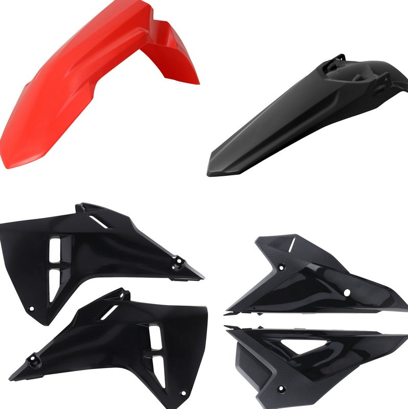 PLASTIC KIT, RED/BLACK