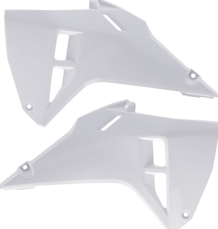 RADIATOR SCOOPS, WHITE