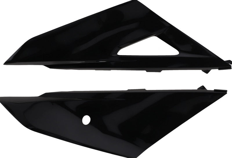 SIDE PANELS UP, BLACK