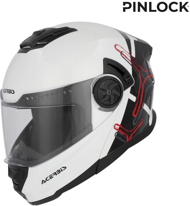RIDER GRAPHIC HELMET, WHITE/BLACK